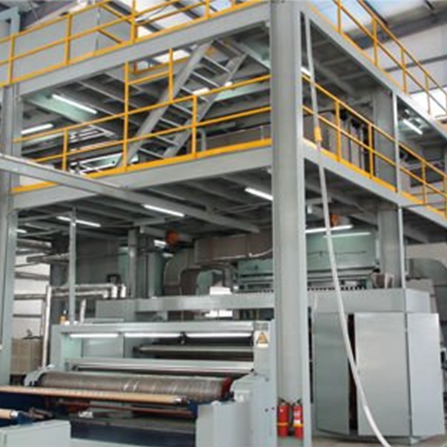 Máquina de fabricación de telas no tejidas spunbond PP totalmente automática AL--SMS 2400mm, maquinaria médica no tejida para embalaje higiénico